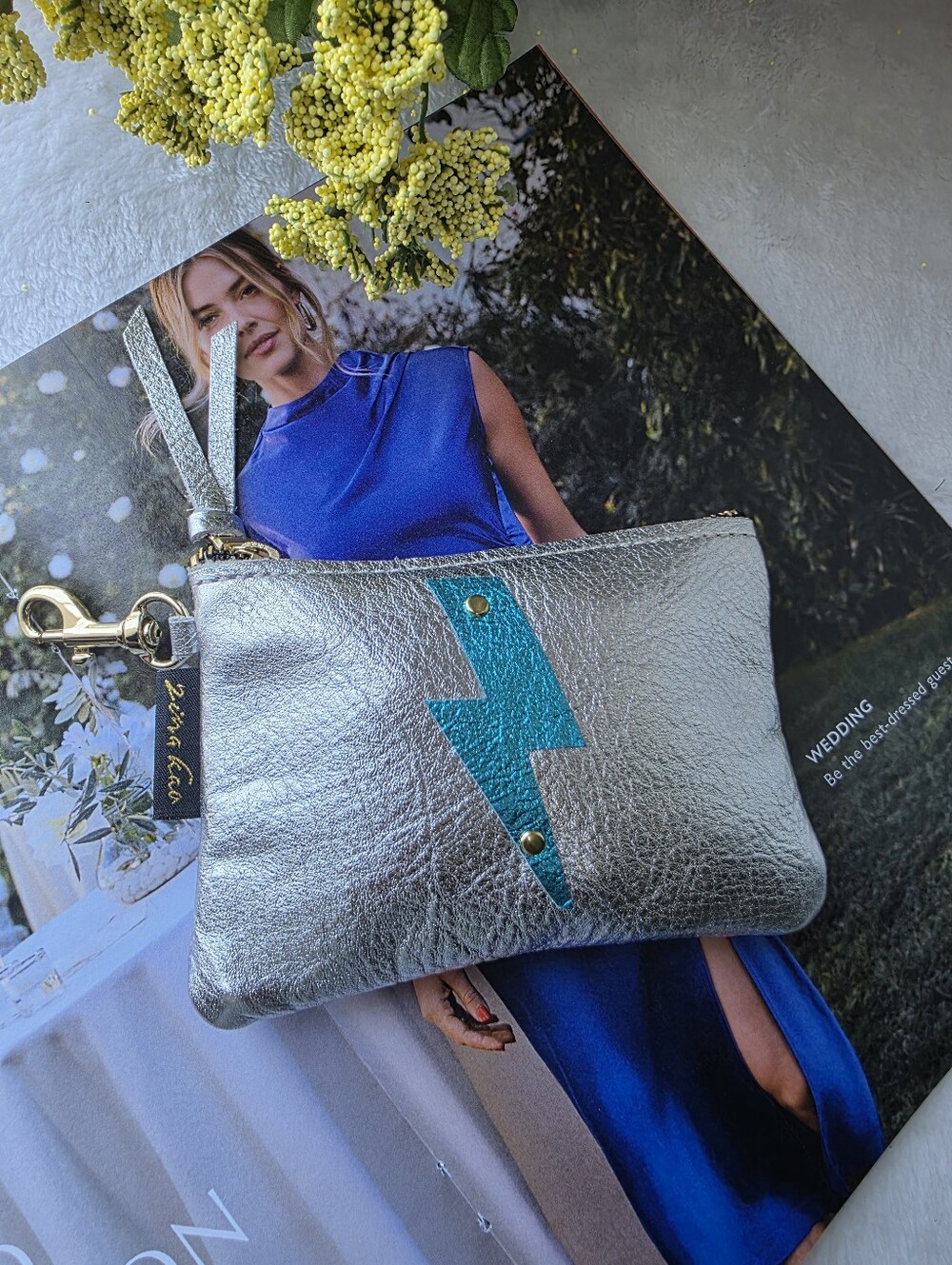ZINA KAO Silver Coin Pouch